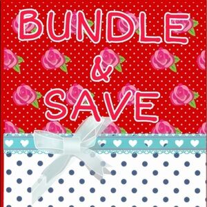 BUNDLE 2 items for 15% off
